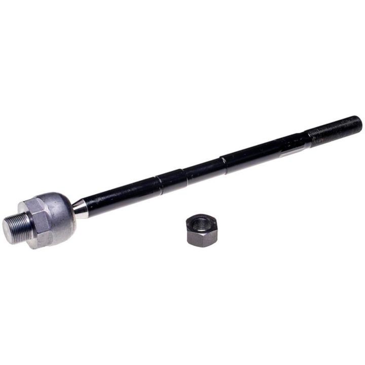 The TI81155XL ProSeries OE+ Tie Rods feature a metal tie rod end assembly with an integrated spherical joint and a separate nut positioned below it.