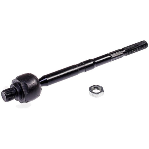 A TI63051 ProSeries OE+ Tie Rods in black, accompanied by a nut, positioned on a white background.