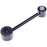 An SL85635 ProSeries OE+ black metal stabilizer link with bushings on both ends.