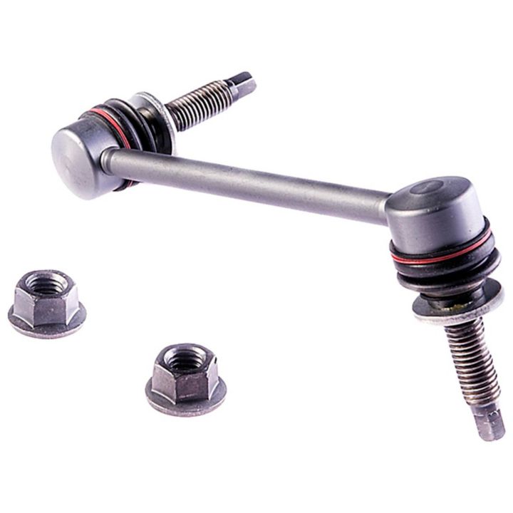 The SL81023XL ProSeries OE+ Stabilizer Links include two bolts and nuts, featuring durable rubber bushings and robust metal components for enhanced car suspension stability.