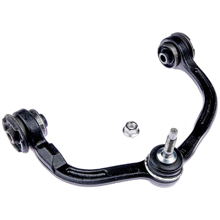 A CB85007 ProSeries OE+ Control Arm with ball joints and a separate nut, shown on a white background.