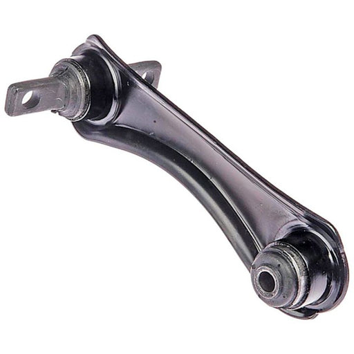 The CA30234 ProSeries OE+ Control Arm is a black metal control arm with bushings and mounting points for a vehicle suspension system.