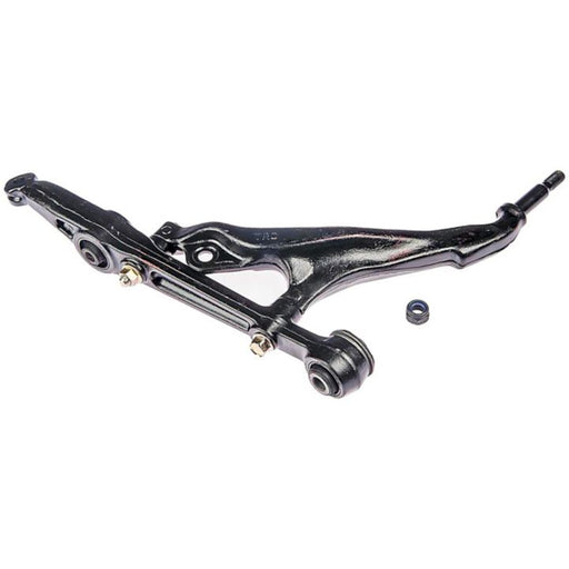A CA30239 ProSeries OE+ Control Arm in black metal isolated on a white background.