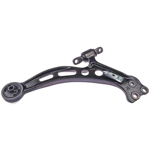 A CA30324 ProSeries OE+ Control Arm, crafted from black metal, featuring multiple mounting points and holes.