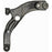 A CB30517 ProSeries OE+ Control Arm in black, featuring three circular mounts for automotive suspension.