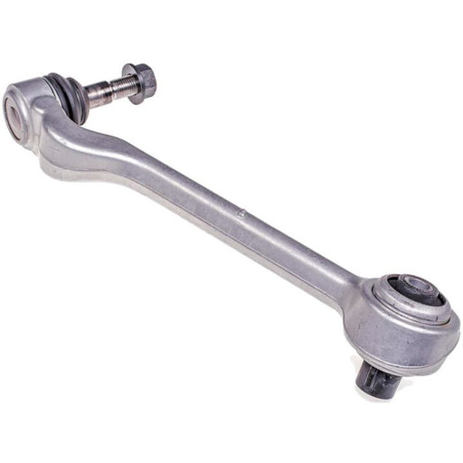 Close-up of a CB14153 ProSeries OE+ Control Arm, featuring attached bushings and bolt, isolated on a white background.