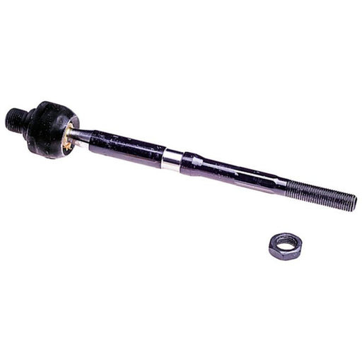A TI63052 ProSeries OE+ Tie Rod in black, complete with a nut, designed for use in vehicle steering systems.