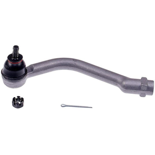 A TO60041XL ProSeries OE+ Tie Rod featuring a black joint, nut, and cotter pin isolated on a white background.