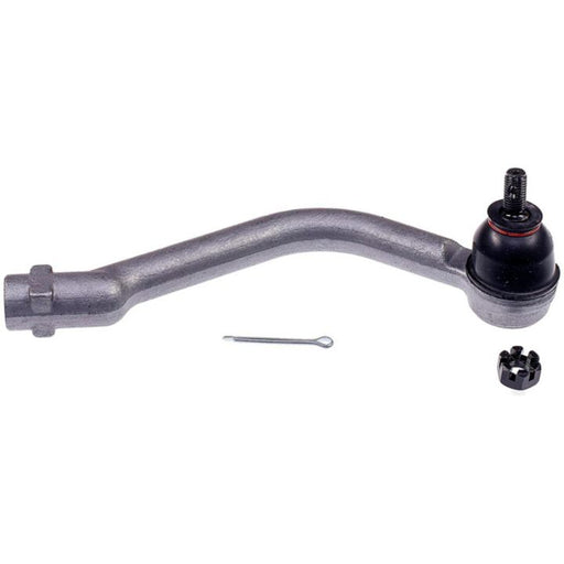 The TO60042XL ProSeries OE+ Tie Rods, featuring a cotter pin and castle nut, isolated on a white background.