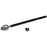 The TI81320XL ProSeries OE+ Tie Rods feature a long black rod with threaded segments at each end, connected to a silver hexagonal fitting, and come with a separate hex nut.