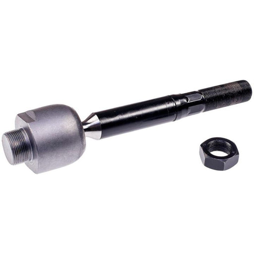 Image of the TI74280XL ProSeries OE+ Tie Rods inner tie rod end with a separate hex nut placed beside it, used in steering systems.