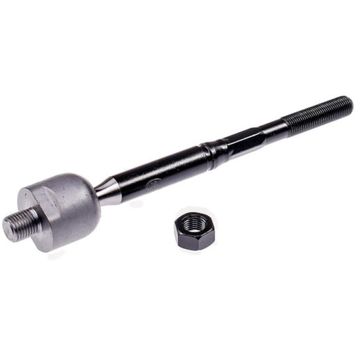 A TI69030XL ProSeries OE+ Tie Rod end with an attached nut placed nearby, isolated on a plain white background.
