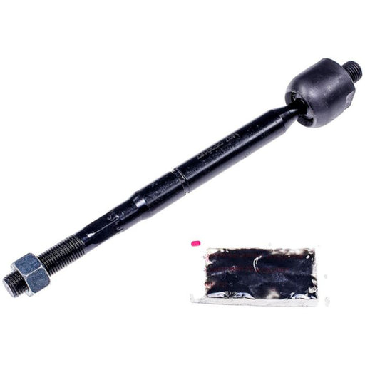 A TI74050 ProSeries OE+ Tie Rods tie rod end in black metal, accompanied by a nut and a small packet of grease.