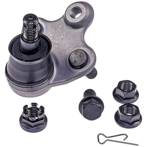 The BJ59195XL ProSeries OE+ Ball Joint assembly, which includes nuts, a bolt, and a cotter pin, is showcased on a white background.