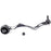 CB14174 ProSeries OE+ Control Arm for vehicle suspension system, featuring a silver metal finish with bushings and ball joint, accompanied by a single nut.