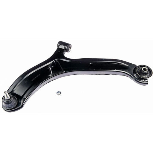 The CB60003 ProSeries OE+ Control Arm in black includes one bushing and one ball joint, with a small washer nearby.