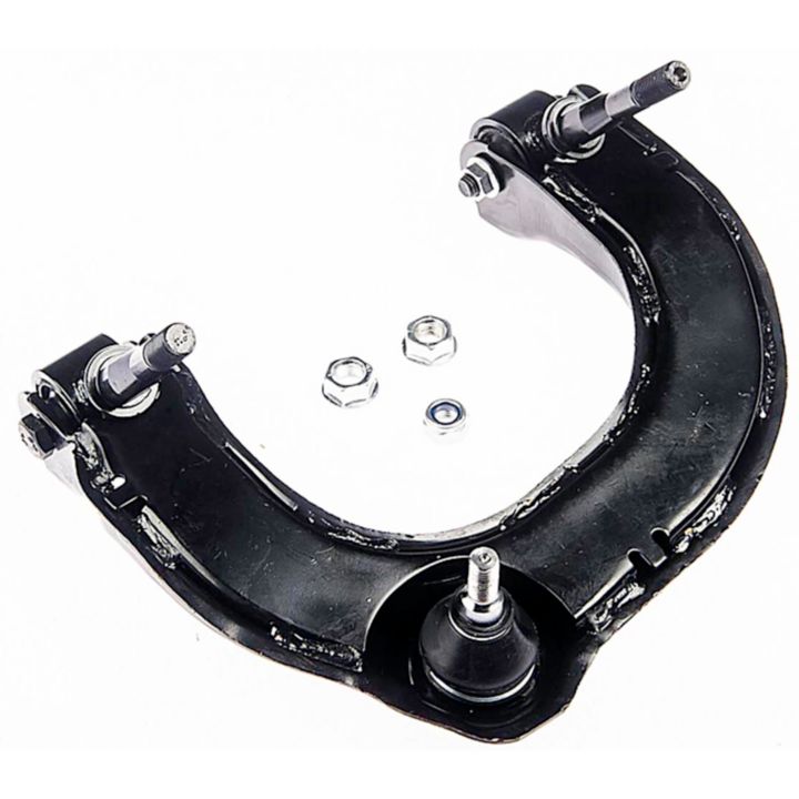 The CB60007 ProSeries OE+ Control Arm in black, featuring three nuts, is presented against a white background.
