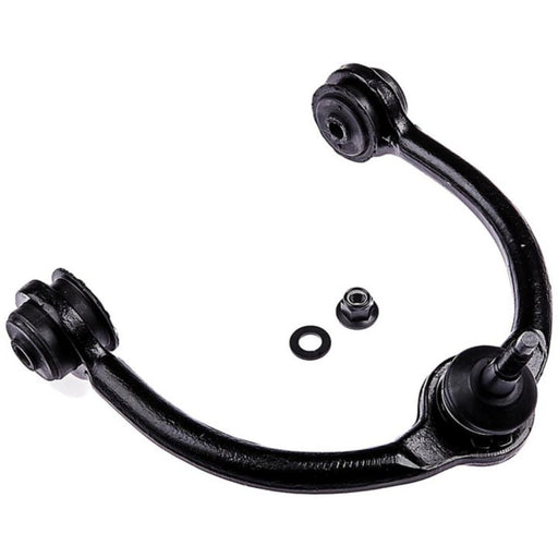 The CB96006 ProSeries OE+ Control Arm, featuring a black finish and integrated ball joint and bushing, is commonly used in automotive suspension systems.
