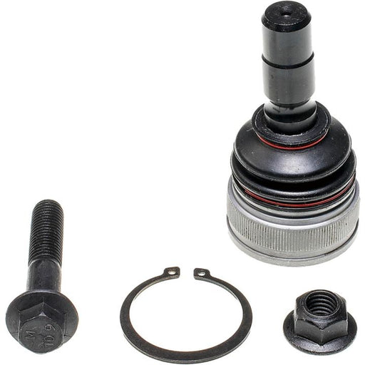 BJ86005XL ProSeries OE+ Ball Joint assembly featuring a bolt, retaining clip, and nut on a white background.