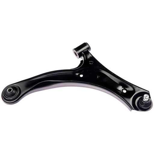 CB73054 ProSeries OE+ Control Arm for a vehicle, featuring bushings on each end and a ball joint on one end.