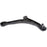 CB59044 ProSeries OE+ Control Arm in black, featuring mounting points at both ends and a ball joint on one side.