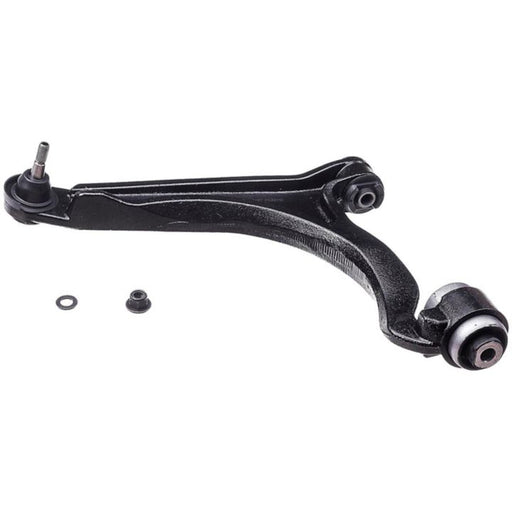The CB81323 ProSeries OE+ Control Arm, in black, includes bushings and a small metal washer for use in automotive applications.