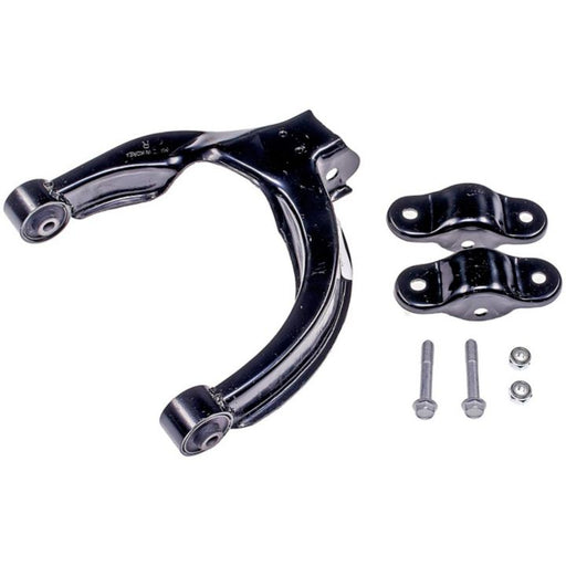 A CA60508 ProSeries OE+ Control Arm, complete with bolts and mounting brackets, displayed against a white background.