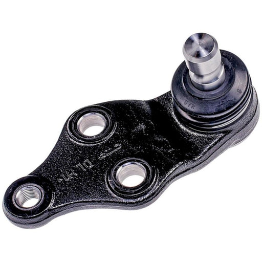 BJ60365 ProSeries OE+ Ball Joint featuring a black design with two bolt holes and a cylindrical stud.