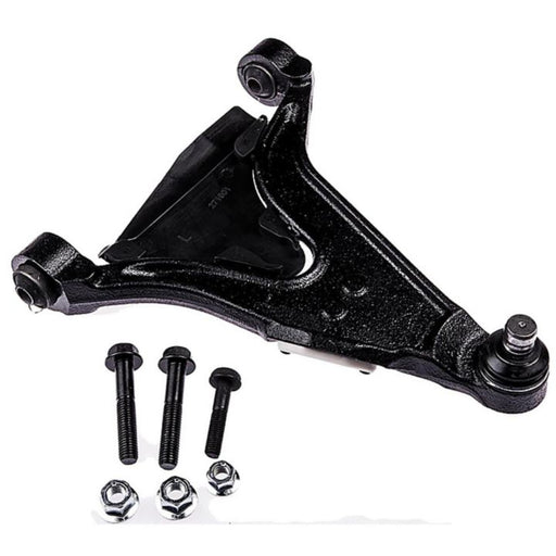 A CB30829 ProSeries OE+ Control Arm with three bolts and two nuts on a white background.