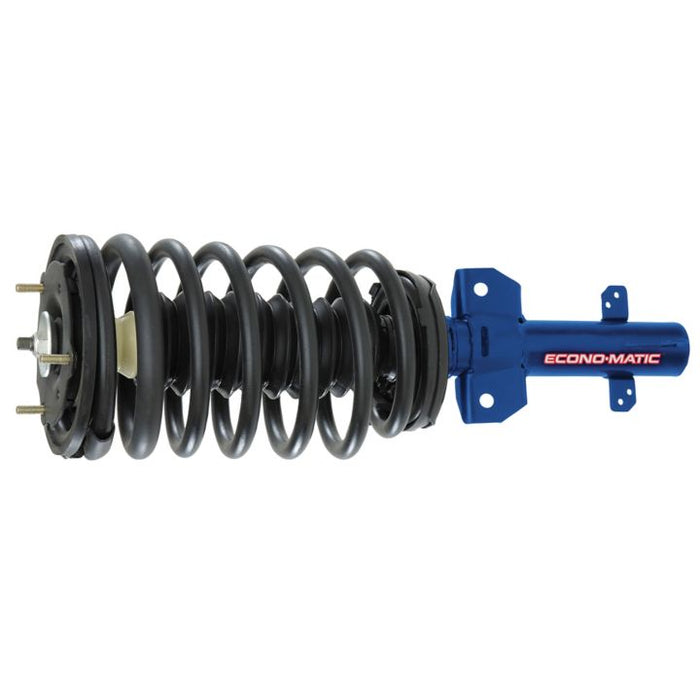 181291R ProSeries OE Complete Strut Assembly, featuring a blue and black car shock absorber with spring, displayed on a white background.