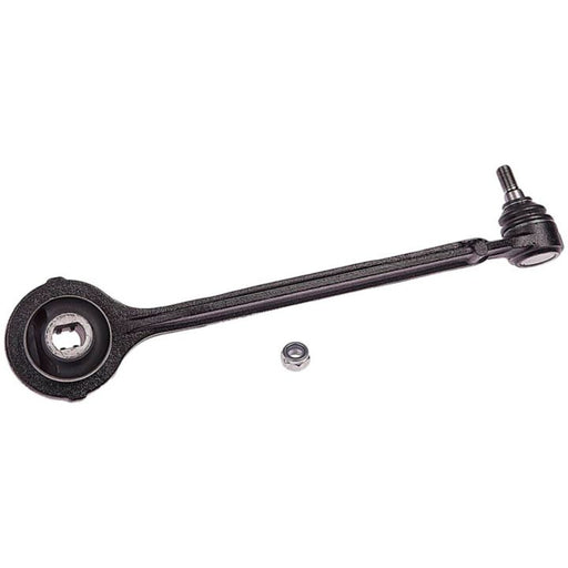 A **CB81083 ProSeries OE+ Control Arm** in black with a joint on one end and a nut placed beside it.