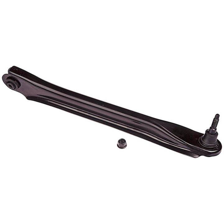 The CB65513 ProSeries OE+ Control Arm in black steel includes an attached ball joint and comes with a separate nut.