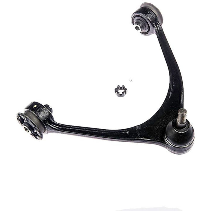 A CB64007 ProSeries OE+ Control Arm, featuring a ball joint and castle nut, displayed on a white background.