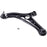 CB74013 ProSeries OE+ Control Arm featuring a black metal design with an integrated ball joint and a small silver bolt, showcased against a white background.