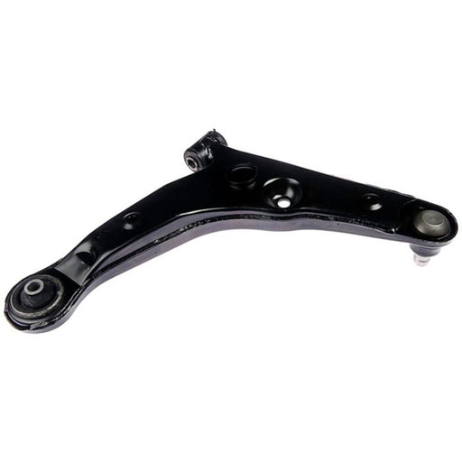 The CB67073 ProSeries OE+ Control Arm, featuring metal bushings on both ends, isolated on a white background.