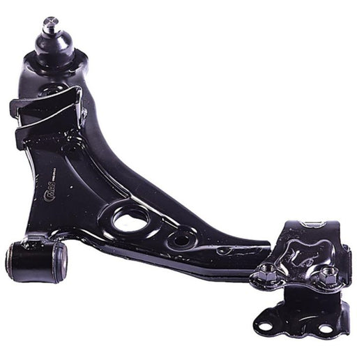 A CB85394 ProSeries OE+ black metal control arm isolated on a white background.