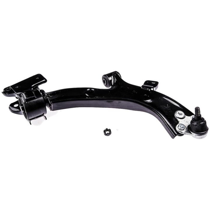 CB59264 ProSeries OE+ Control Arm with a bolted joint and a small detached nut on a white background.