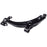 A CB63094 ProSeries OE+ control arm in black curved metal, featuring mounting holes and bushings.