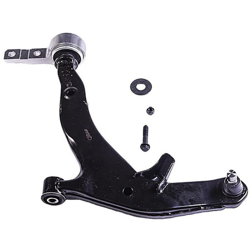 CB69123 ProSeries OE+ Control Arm with bushings and bolts against a white background.