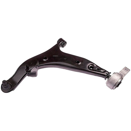The CB69133 ProSeries OE+ Control Arm, a black metal car suspension control arm with attachments at both ends.