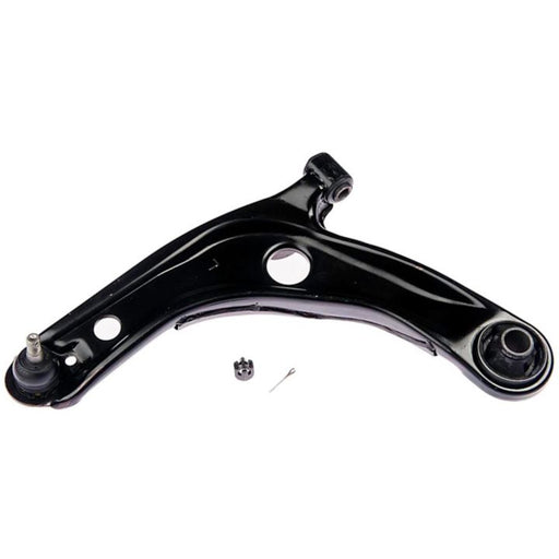 A CB74283 ProSeries OE+ Control Arm with a ball joint, castle nut, and cotter pin on a white background.
