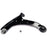 The CB73064 ProSeries OE+ Control Arm in black, featuring three bolt points, is displayed against a white background.