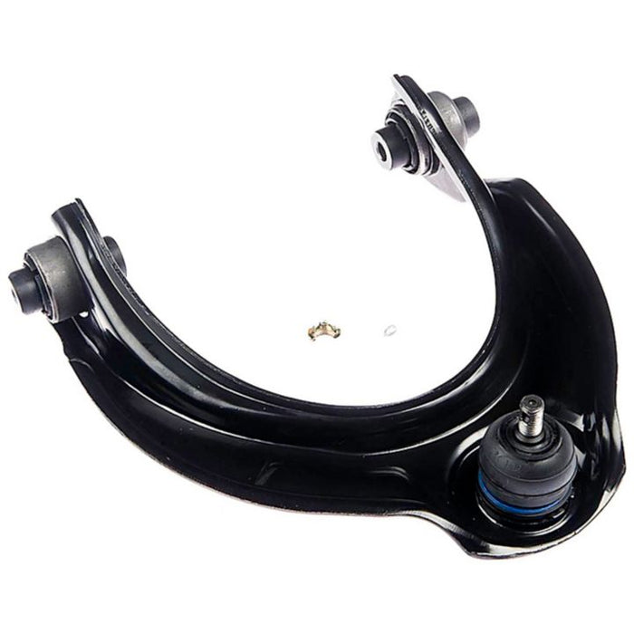 The CB59048 ProSeries OE+ Control Arm, featuring bushings and a ball joint, isolated on a white background.