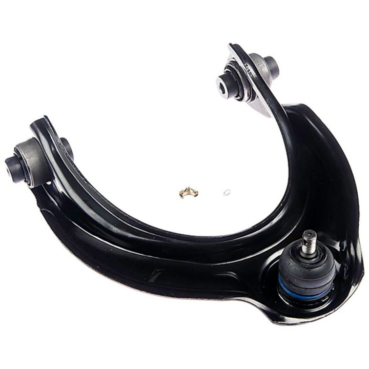 The CB59048 ProSeries OE+ Control Arm, featuring bushings and a ball joint, isolated on a white background.