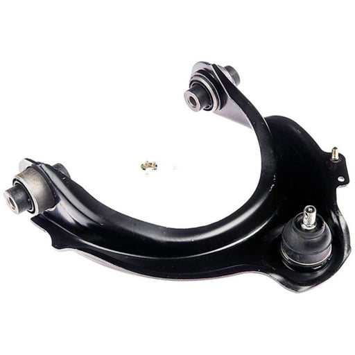 A CB59008 ProSeries OE+ Control Arm in black for a vehicle, with visible bolts and bushings.
