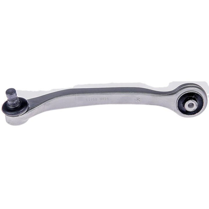 The CB12038 ProSeries OE+ Control Arm for a car's suspension system features a ball joint on one end and a rubber bushing on the other.