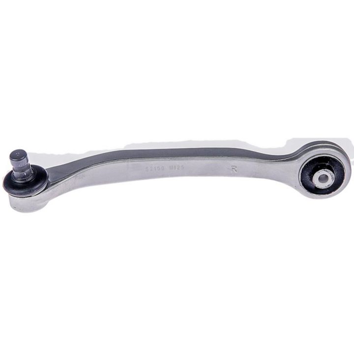 The CB12038 ProSeries OE+ Control Arm for a car's suspension system features a ball joint on one end and a rubber bushing on the other.