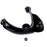A CB65048 ProSeries OE+ Control Arm in black with a detached nut, displayed on a white background.