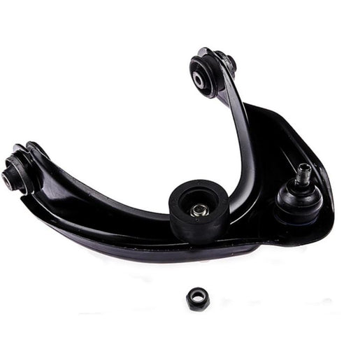 A CB65048 ProSeries OE+ Control Arm in black with a detached nut, displayed on a white background.