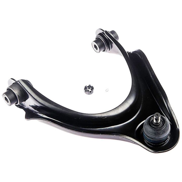 CB59167 ProSeries OE+ Control Arm featuring a black suspension control arm with ball joint and mounting hardware, set against a white background.